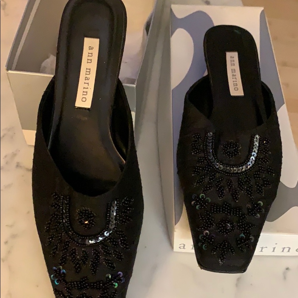 Black Silk Slides Size 7.5m